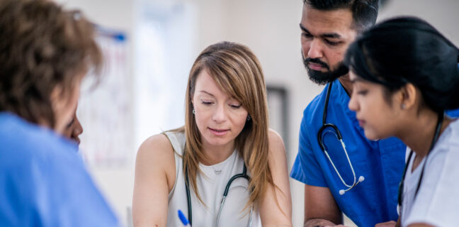 Doctors meeting