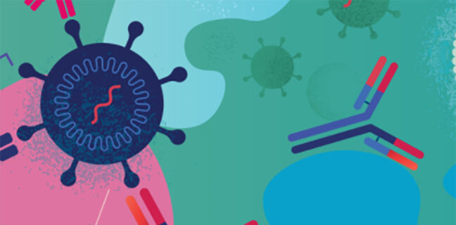 COVID-19 vaccine illustration